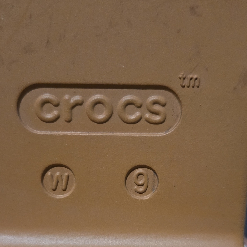 CROCS Women's White Braided Wedge Sandals - Picture 2 of 13